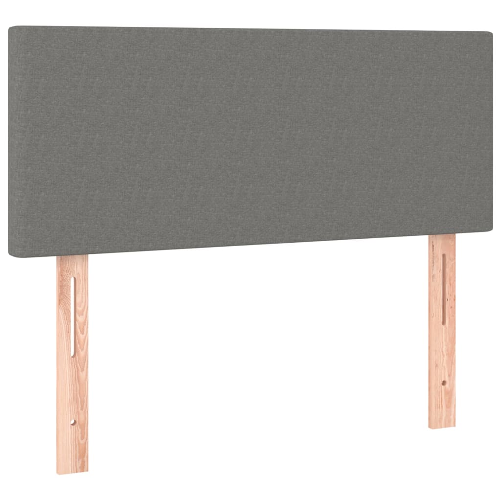 NNEVL Headboard Dark Grey 100 cm Fabric