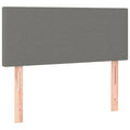 NNEVL Headboard Dark Grey 100 cm Fabric