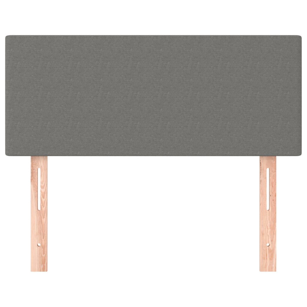 NNEVL Headboard Dark Grey 100 cm Fabric