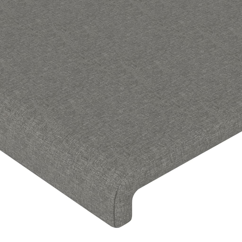 NNEVL Headboard Dark Grey 100 cm Fabric