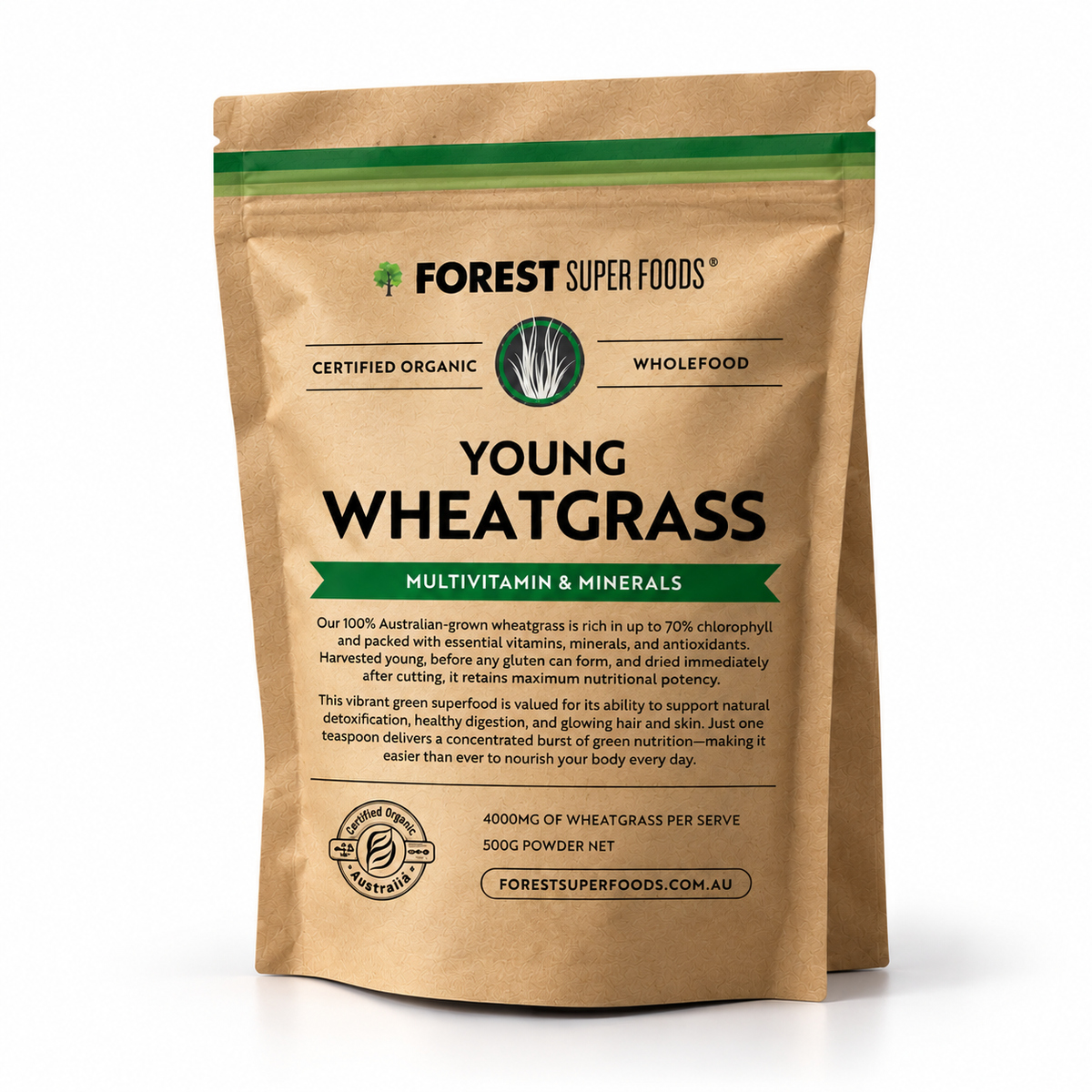 Australian Young Wheatgrass
