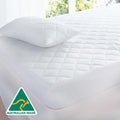 NNEDSZ Luxor Aus Made Fully Fitted Cotton Quilted Mattress Protector (Single)