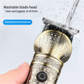 NNEDSZ Vintage Electric Hair Trimmer & Multi-Grooming Kit with Multi-Length Attachments