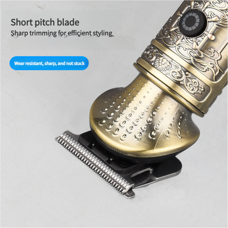 NNEDSZ Vintage Electric Hair Trimmer & Multi-Grooming Kit with Multi-Length Attachments
