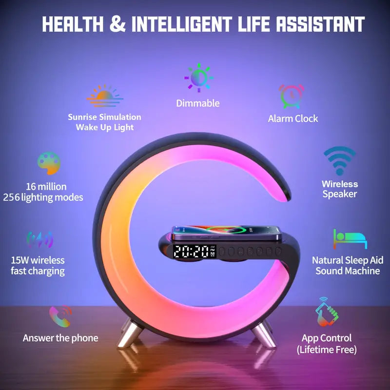 NNETM Wireless Charger Atmosphere Lamp