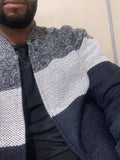 NNEOBA Mens Fleece Zipper Cardigan Winter Jacket Sweater